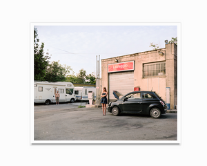 Alice at the Esso, 2015. From the series, Primo Amore